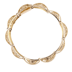 Bracelet en or jaune - Castafiore