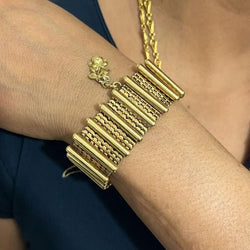 Bracelet en or jaune - Castafiore