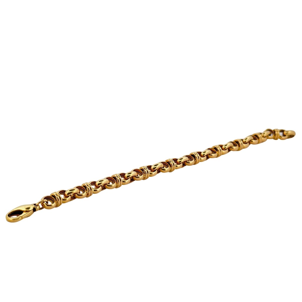 Bracelet en or jaune à maillons - Castafiore