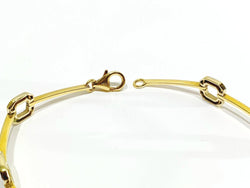 Bracelet En Or Jaune Et Blanc - Castafiore