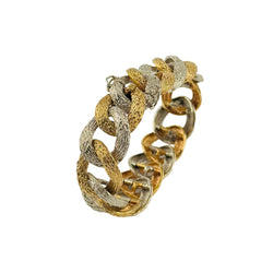 Bracelet en or jaune et blanc - Castafiore