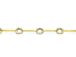 Bracelet En Or Jaune Et Blanc - Castafiore