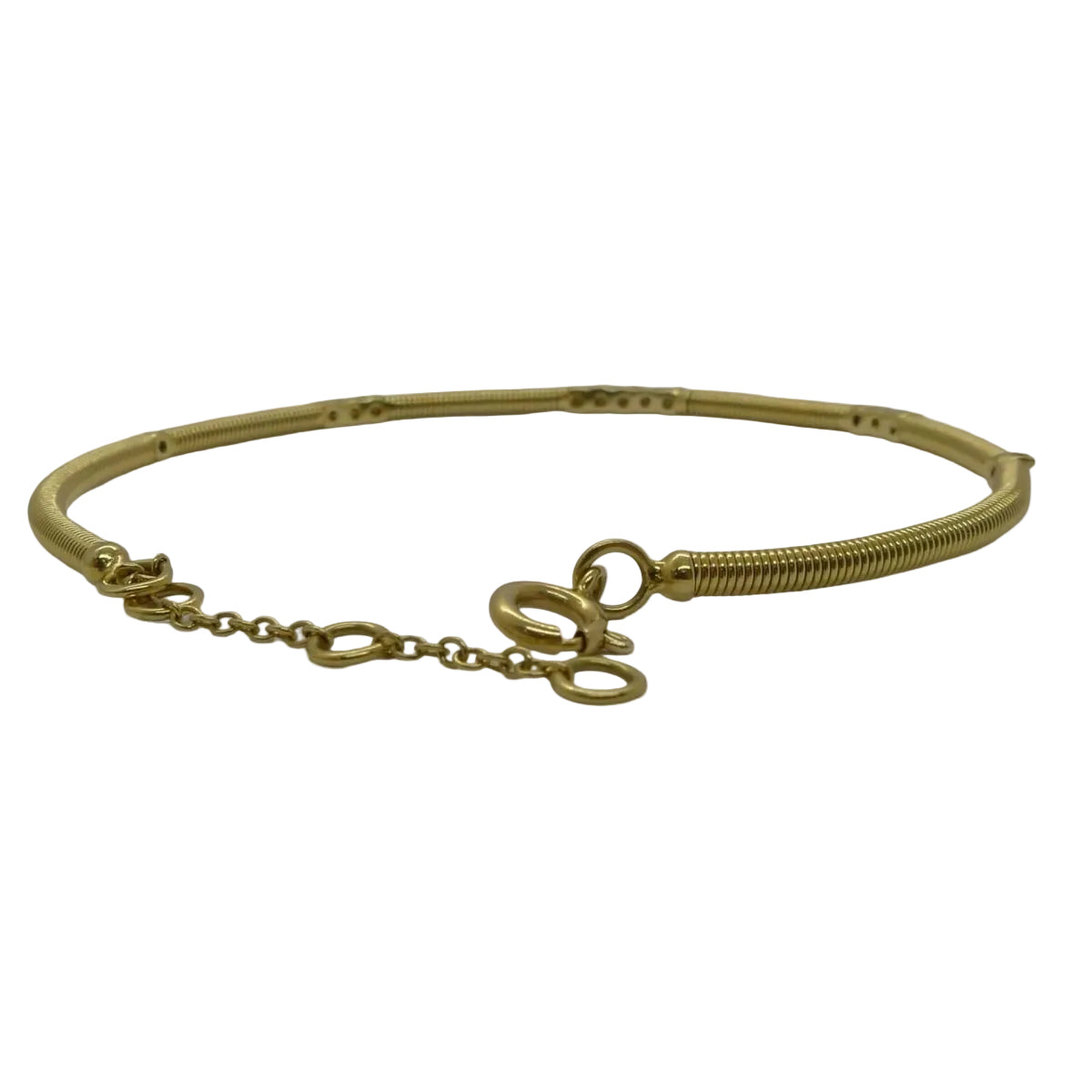 Bracelet en or jaune et diamants - Castafiore