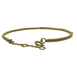Bracelet en or jaune et diamants - Castafiore
