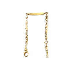 Bracelet en or jaune et or blanc - Castafiore