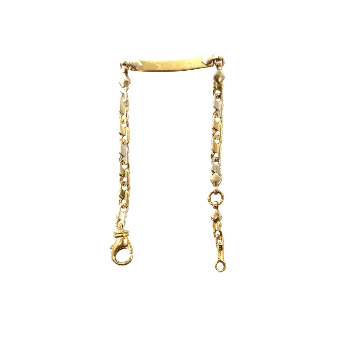 Bracelet en or jaune et or blanc - Castafiore