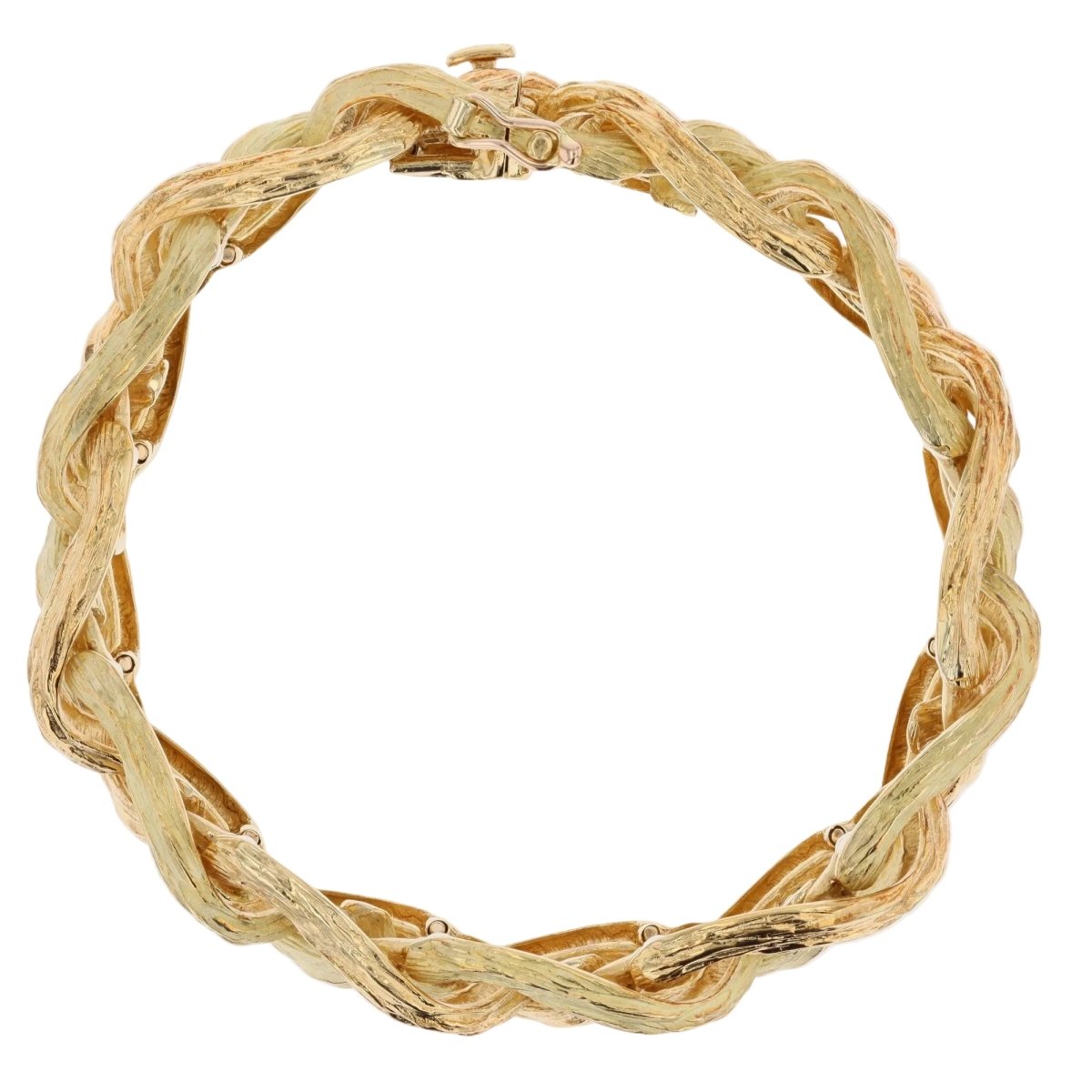 Bracelet en or jaune et or vert - Castafiore