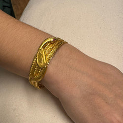 Bracelet en or jaune et rubis - Castafiore