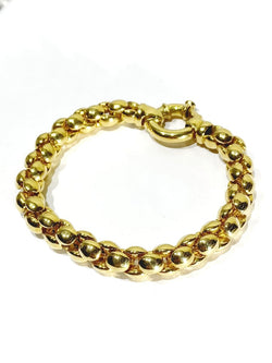 Bracelet En Or Jaune Et Saphir - Castafiore