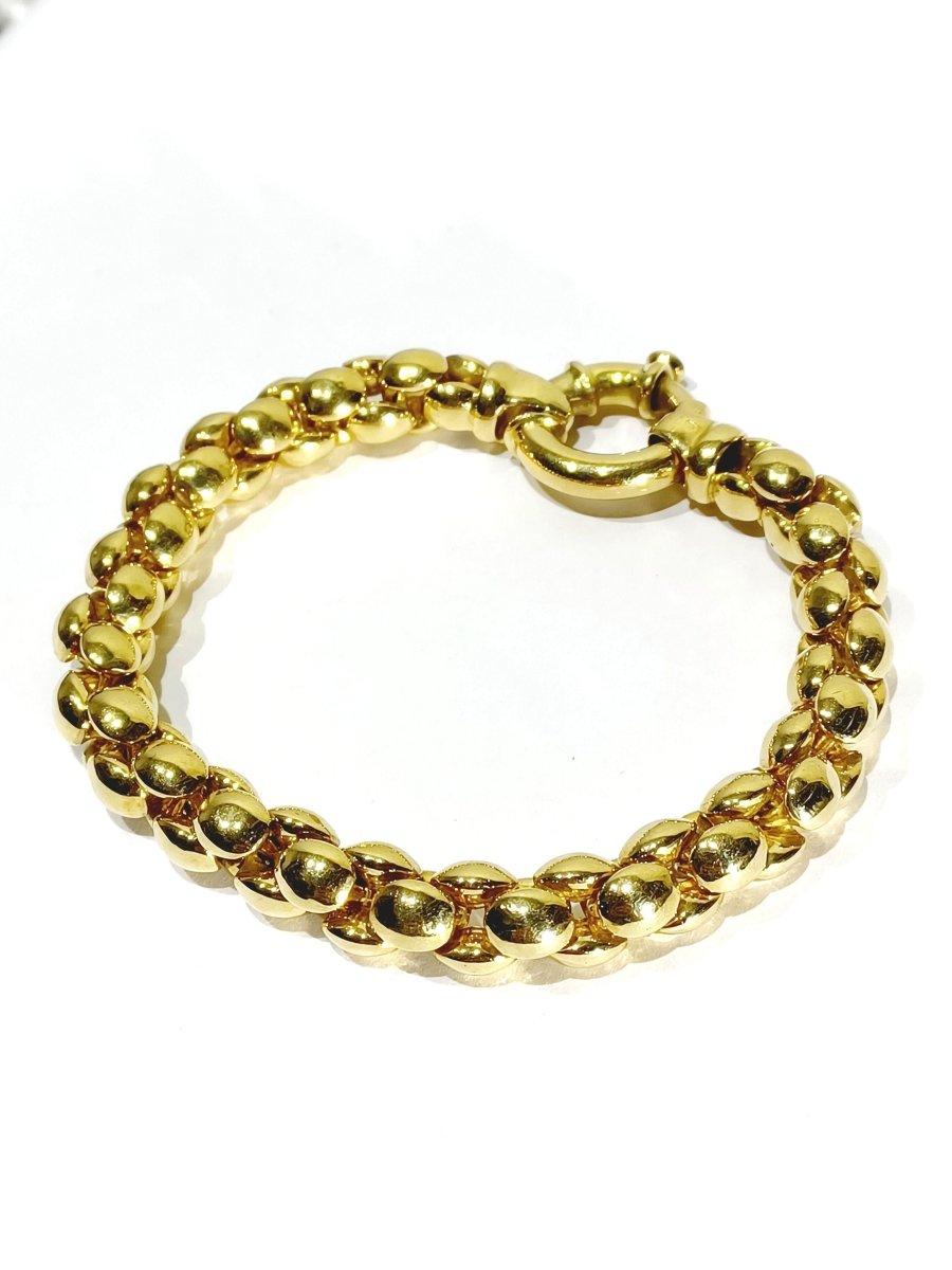 Bracelet En Or Jaune Et Saphir - Castafiore