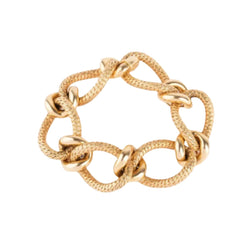 Bracelet en or jaune Georges Lenfant - Castafiore