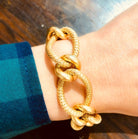 Bracelet en or jaune Georges Lenfant - Castafiore