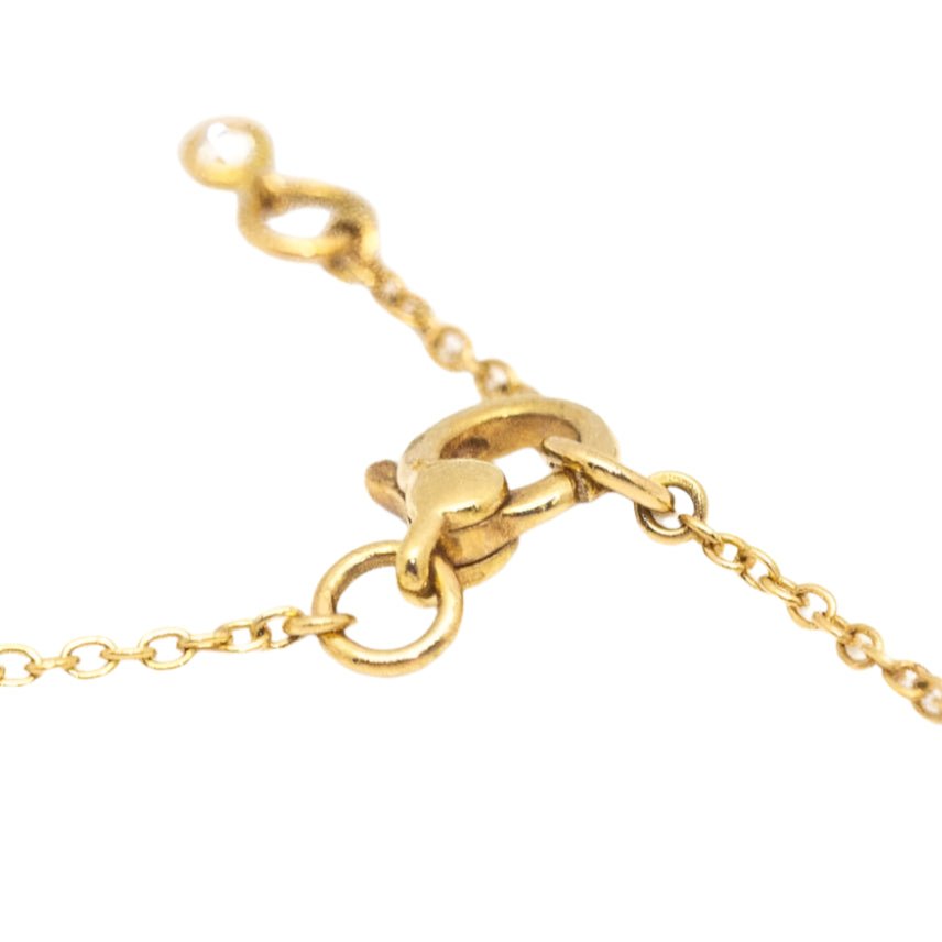 Bracelet en or jaune, péridot et diamants - Castafiore