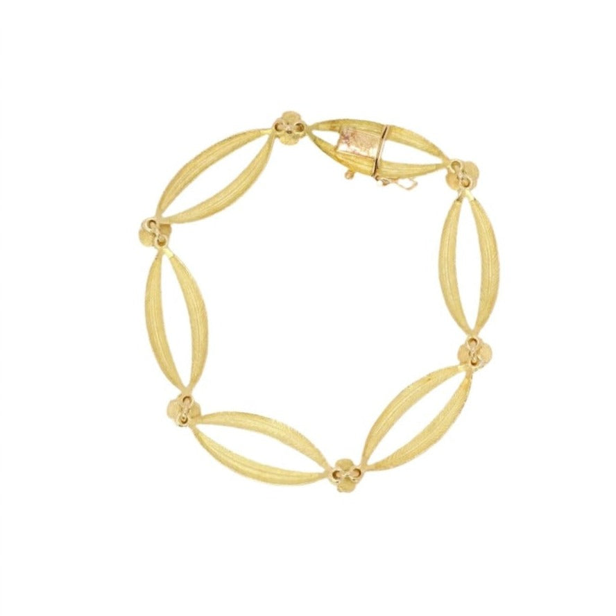 Bracelet en or jaune saphir - Castafiore