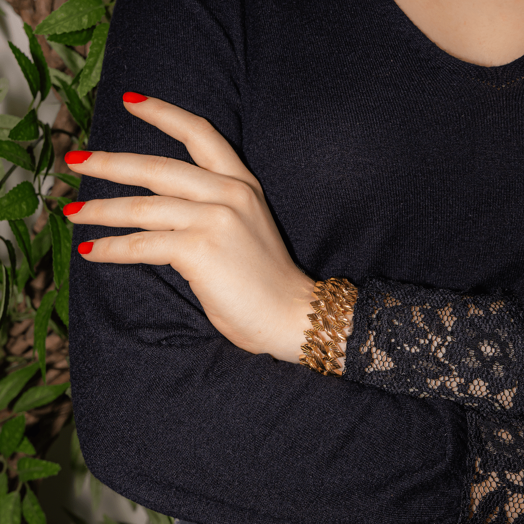 Bracelet en or rose - Castafiore