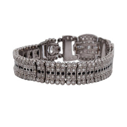 Bracelet en platine et diamants - Castafiore