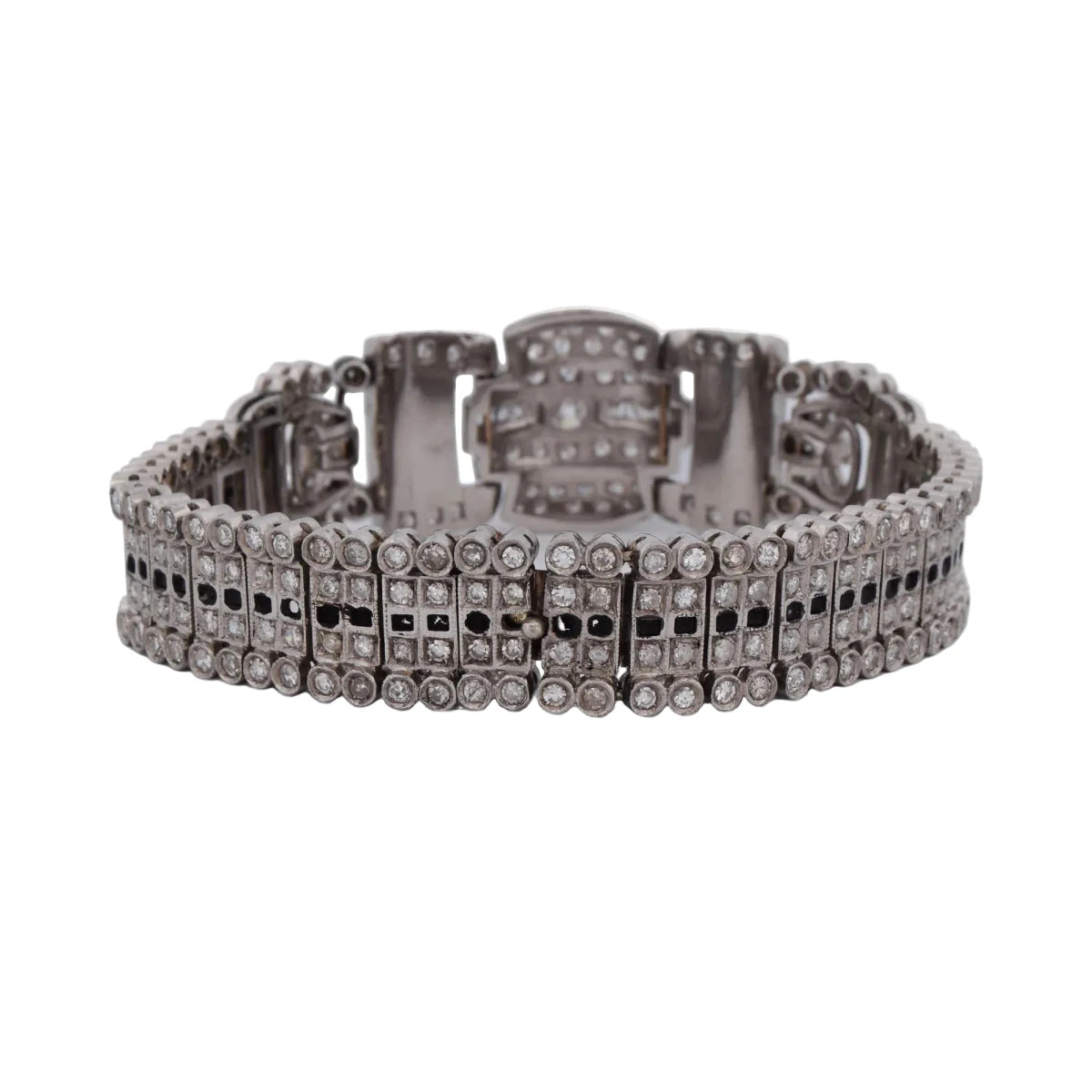 Bracelet en platine et diamants - Castafiore