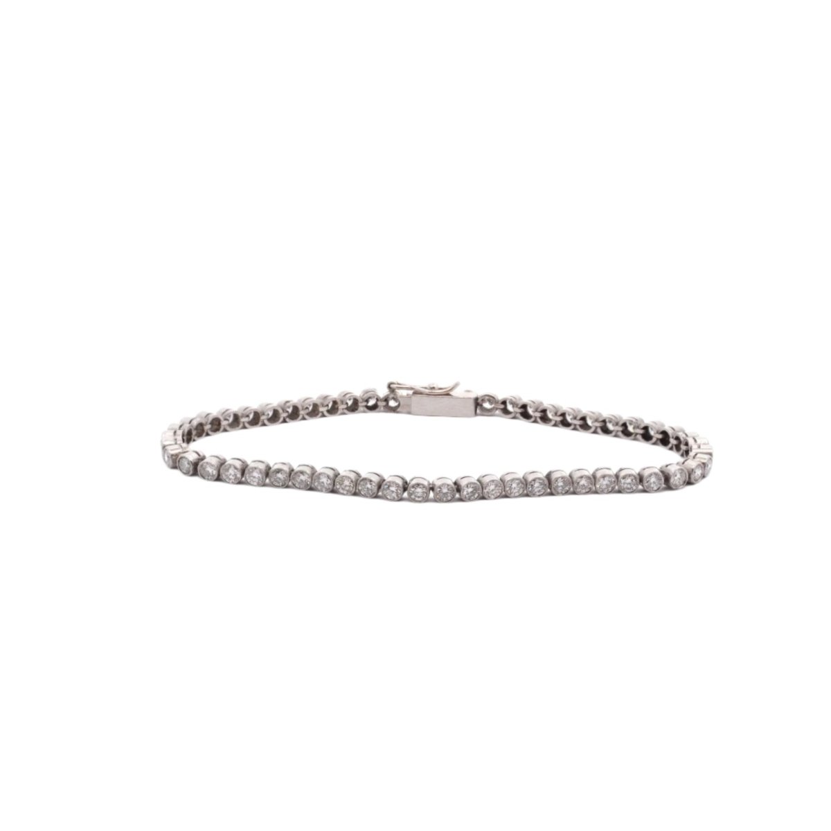 Bracelet en platine et diamants - Castafiore