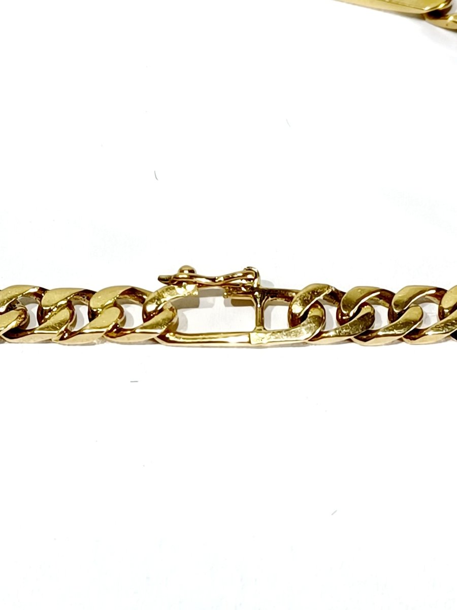 Bracelet Figaro en or rose - Castafiore