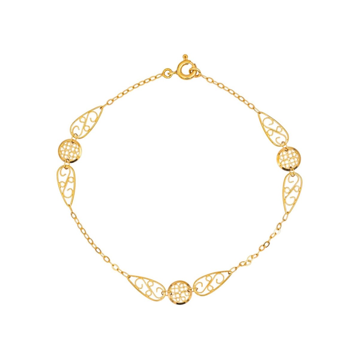 Bracelet Filigrane Or rose - Castafiore