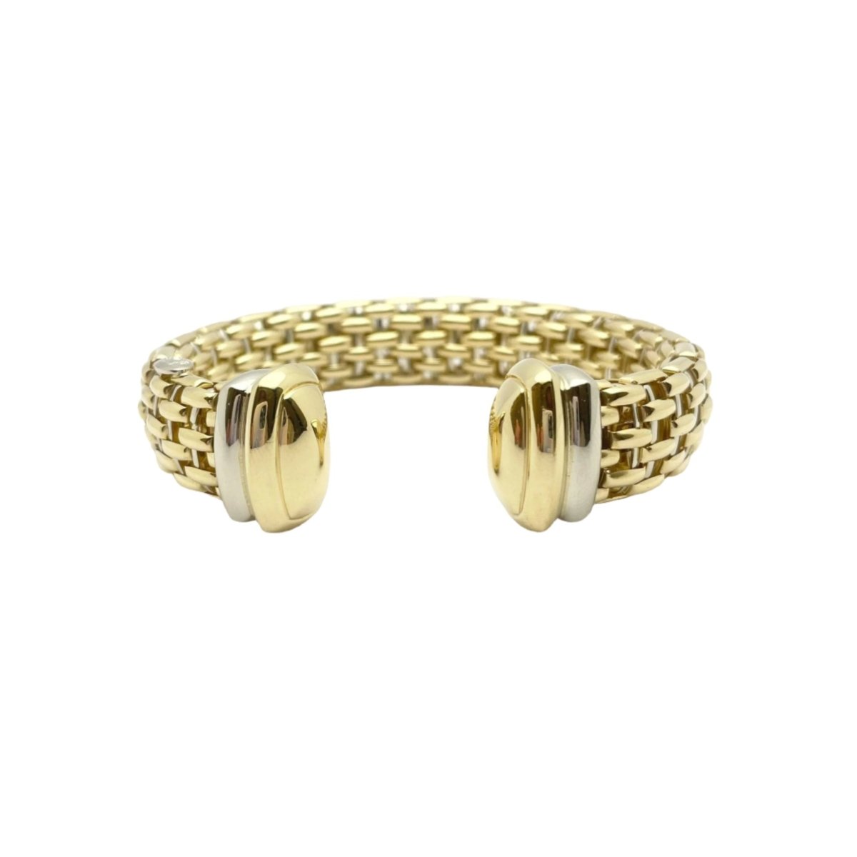 Bracelet FOPE en or blanc et jaune - Castafiore