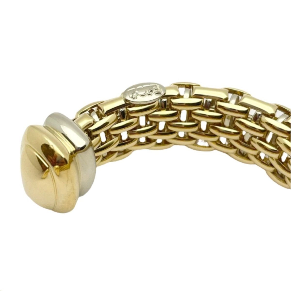 Bracelet FOPE en or blanc et jaune - Castafiore