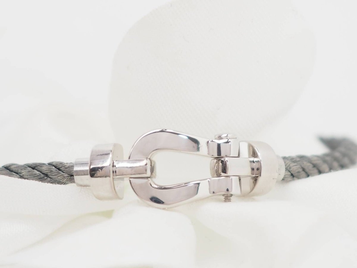 Bracelet Fred force 10 en or blanc - Castafiore