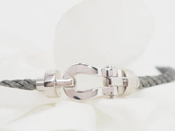 Bracelet Fred force 10 en or blanc - Castafiore