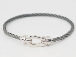 Bracelet Fred force 10 en or blanc - Castafiore