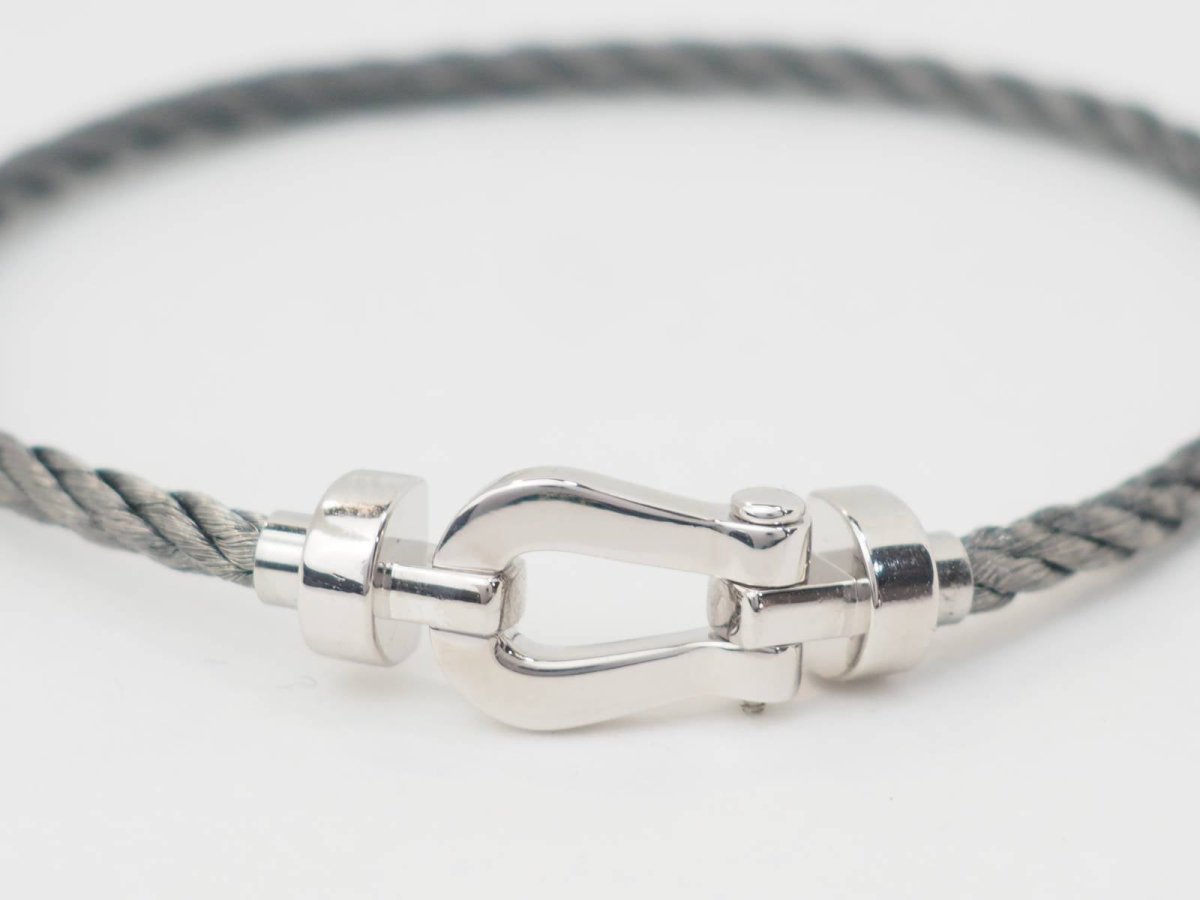 Bracelet Fred force 10 en or blanc - Castafiore