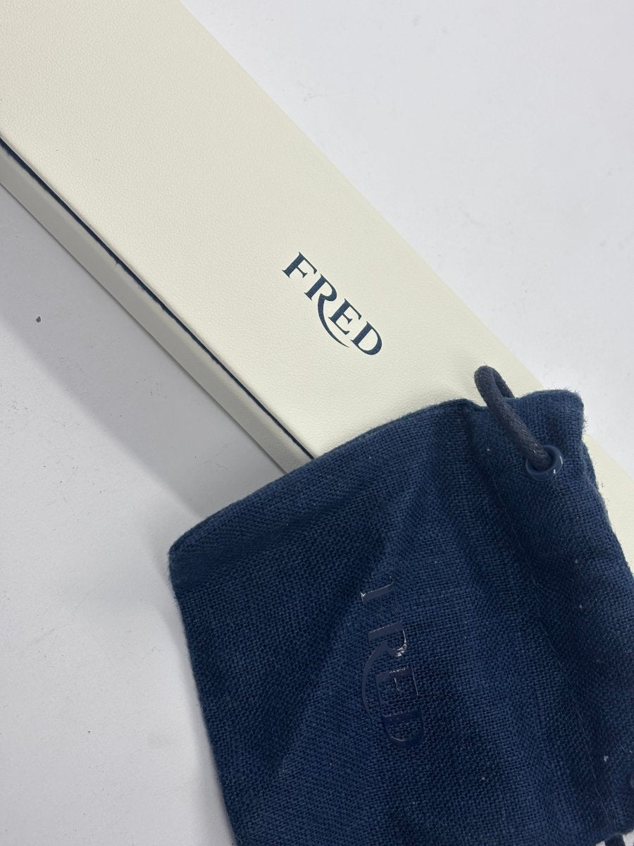 Bracelet Fred Force 10 Grand Modèle or blanc - Castafiore