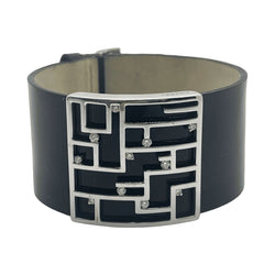 Bracelet GAREL en or blanc et diamants - Castafiore