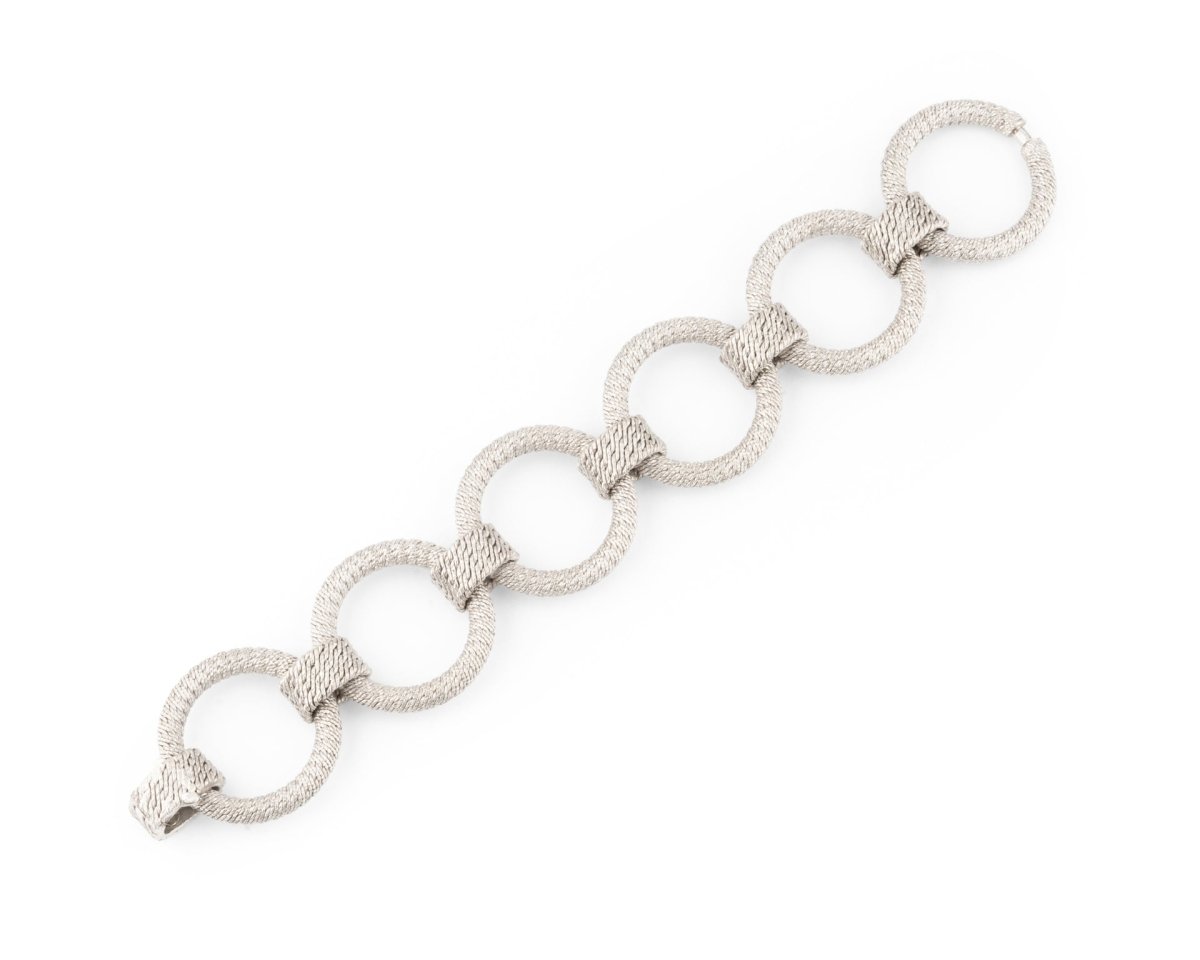 Bracelet GEORGES LENFANT en or blanc - Castafiore