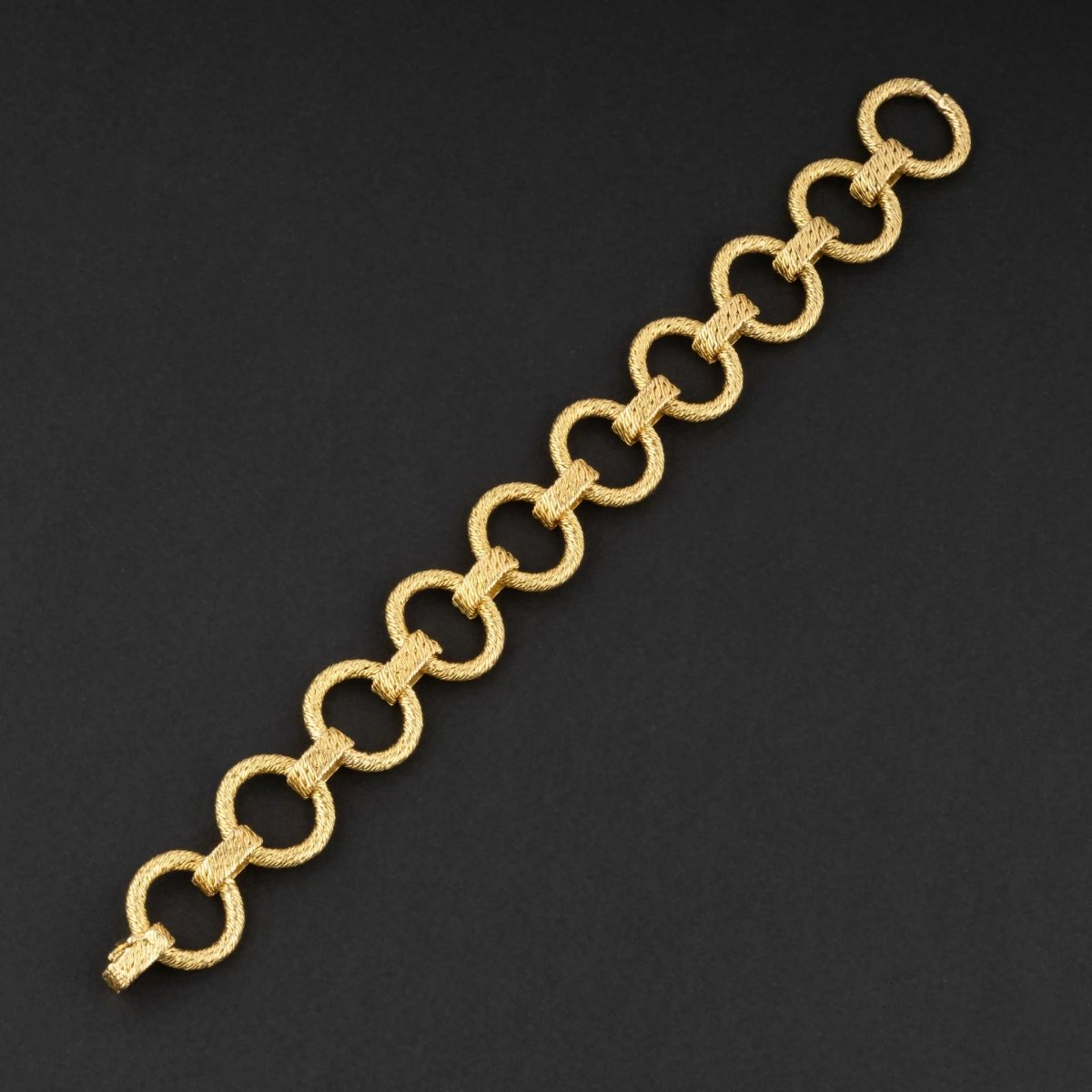Bracelet GEORGES LENFANT en or jaune 18K pour femmes. - Castafiore