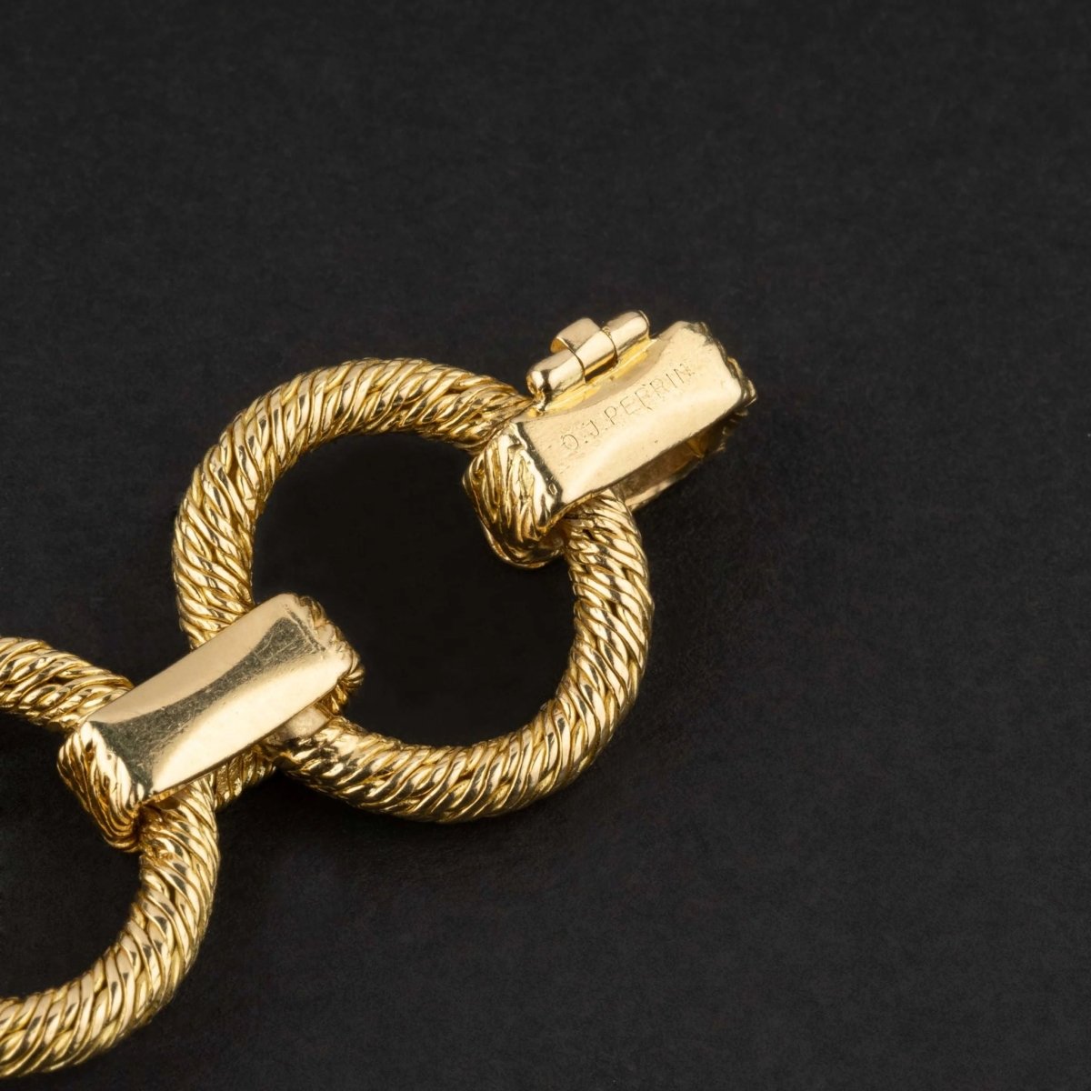 Bracelet GEORGES LENFANT en or jaune 18K pour femmes. - Castafiore