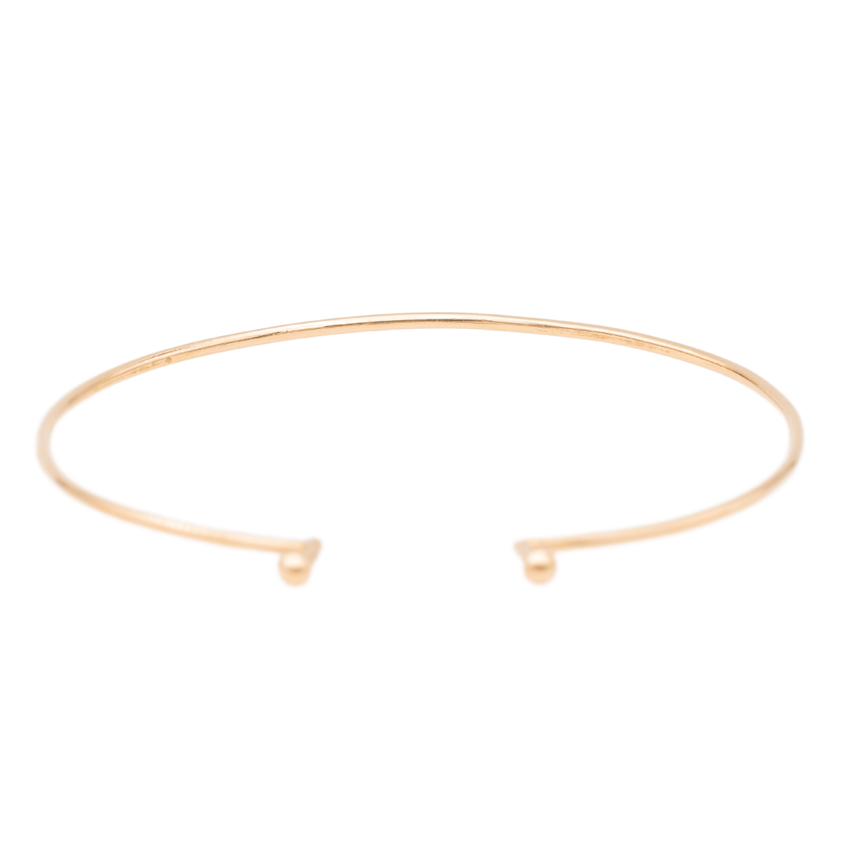 Bracelet GINETTE NY Jonc en or rose - Castafiore