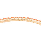 Bracelet GINETTE NY, "Maria", en Or rose et Corail - Castafiore