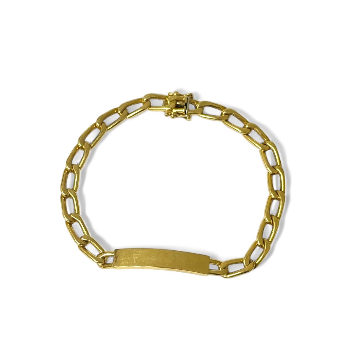 Bracelet gourmette à maille cheval - Castafiore