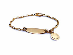 Bracelet gourmette en or jaune - Castafiore