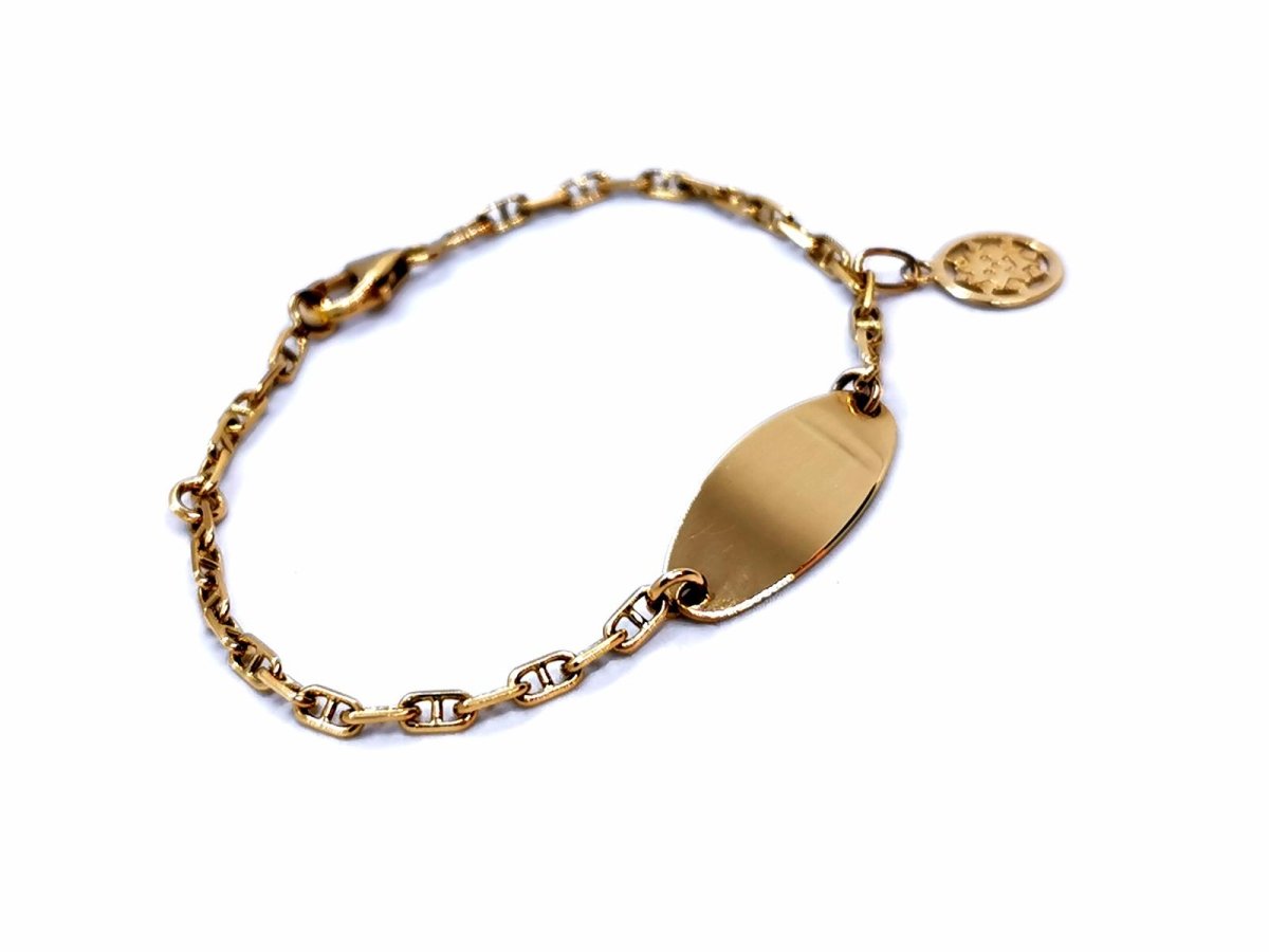 Bracelet gourmette en or jaune - Castafiore