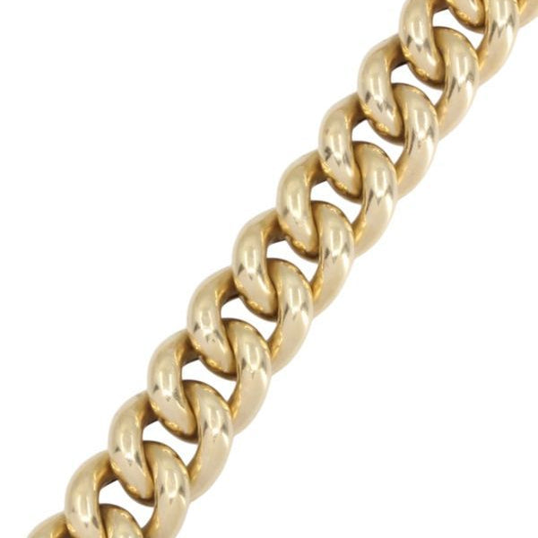 Bracelet gourmette en or jaune - Castafiore