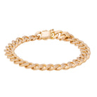 Bracelet Gourmette en or rose - Castafiore