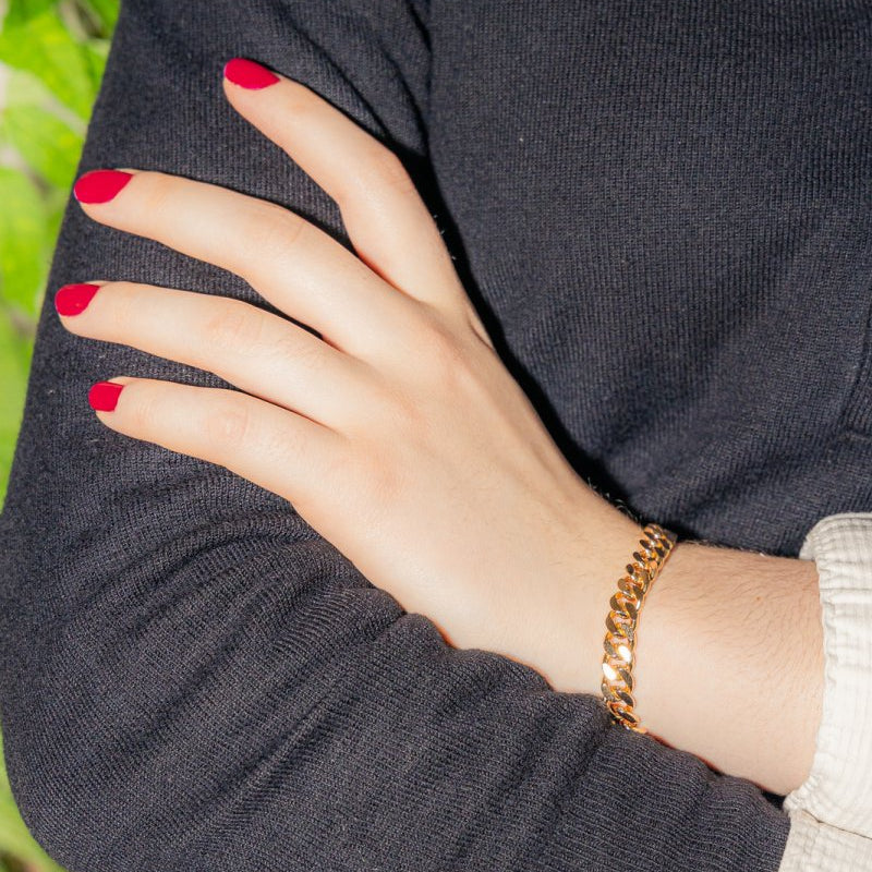 Bracelet Gourmette Or jaune - Castafiore
