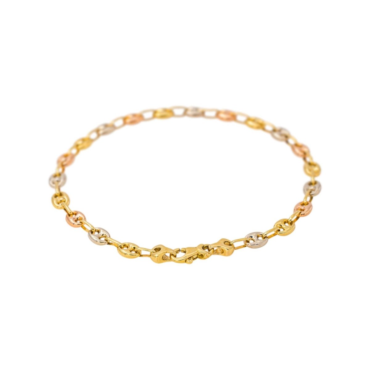 Bracelet Grain de café Or jaune - Castafiore