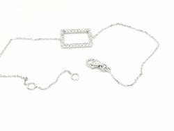 Bracelet Graphique Or blanc Diamant - Castafiore