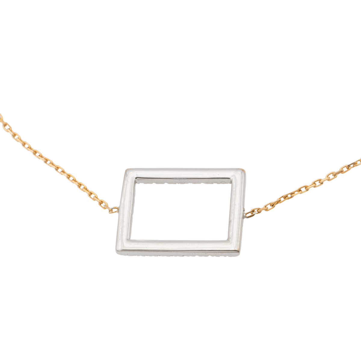Bracelet Graphique Or rose Diamant - Castafiore