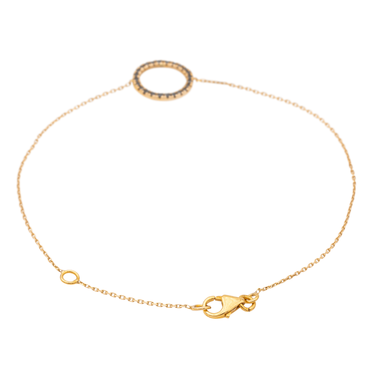Bracelet Graphique Or rose Diamant - Castafiore