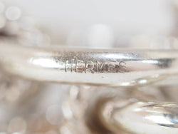 Bracelet Hermès "Audierne" en argent - Castafiore