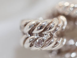 Bracelet Hermès "Audierne" en argent - Castafiore