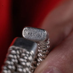 Bracelet HERMES by Lucien Vachey en argent - Castafiore